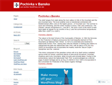 Tablet Screenshot of pochivkavbansko.wordpress.com