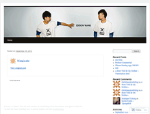 Tablet Screenshot of haoranwang.wordpress.com