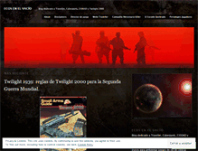 Tablet Screenshot of ecosenelvacio.wordpress.com