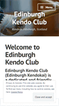 Mobile Screenshot of edinburghkendo.wordpress.com