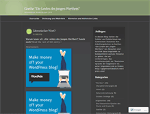 Tablet Screenshot of deutschkursd2.wordpress.com