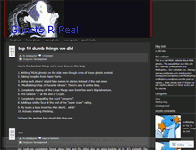 Tablet Screenshot of ghostsrreal.wordpress.com
