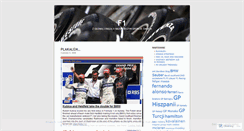 Desktop Screenshot of f1lane.wordpress.com