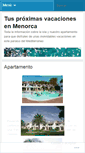Mobile Screenshot of menorca.wordpress.com