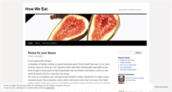 Desktop Screenshot of howweeatblog.wordpress.com