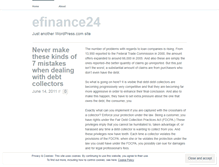 Tablet Screenshot of efinance24.wordpress.com