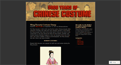 Desktop Screenshot of chinesecostumes.wordpress.com