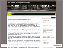 Tablet Screenshot of jeffhinds.wordpress.com