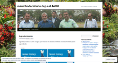 Desktop Screenshot of maninhodecabucu.wordpress.com