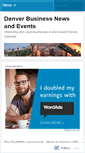 Mobile Screenshot of denvercoloradobusiness.wordpress.com