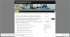 Desktop Screenshot of kaunselingstmark.wordpress.com