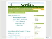 Tablet Screenshot of golfclairis.wordpress.com