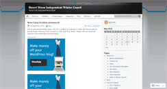 Desktop Screenshot of desertmoonguard.wordpress.com