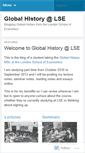 Mobile Screenshot of globalhistoryatlse.wordpress.com