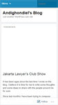 Mobile Screenshot of andighondiel.wordpress.com