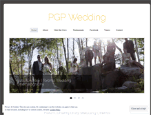 Tablet Screenshot of pgpwedding.wordpress.com