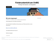 Tablet Screenshot of oskarfoerdert.wordpress.com
