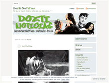 Tablet Screenshot of doztinoticias.wordpress.com