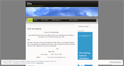 Desktop Screenshot of indianmassage.wordpress.com