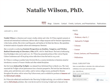 Tablet Screenshot of nataliewilsonphd.wordpress.com