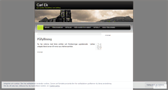 Desktop Screenshot of carlek.wordpress.com