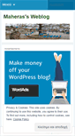 Mobile Screenshot of maheras.wordpress.com
