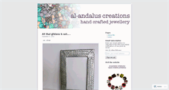 Desktop Screenshot of alandaluscreations.wordpress.com