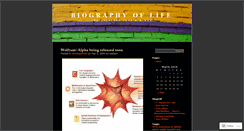 Desktop Screenshot of bio2life.wordpress.com