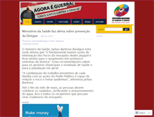 Tablet Screenshot of cinturaodadengue.wordpress.com