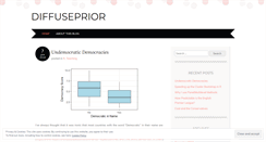 Desktop Screenshot of diffuseprior.wordpress.com