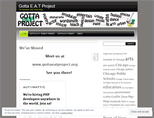 Tablet Screenshot of projecteat.wordpress.com
