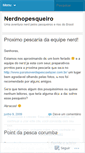 Mobile Screenshot of nerdnopesqueiro.wordpress.com
