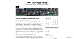 Desktop Screenshot of annegilbertson.wordpress.com