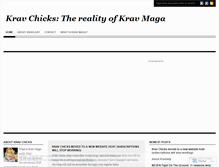 Tablet Screenshot of kravlady.wordpress.com