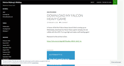 Desktop Screenshot of mariusmyburg.wordpress.com