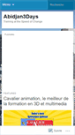 Mobile Screenshot of abidjan3days.wordpress.com