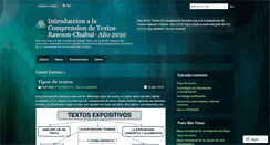 Desktop Screenshot of comptextorw2010.wordpress.com