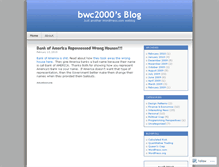 Tablet Screenshot of bwc2000.wordpress.com