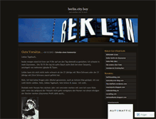 Tablet Screenshot of berlincityboy.wordpress.com