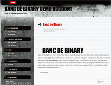 Tablet Screenshot of community.bancdebinarydemoaccount.wordpress.com