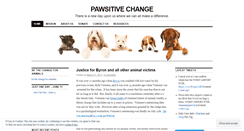 Desktop Screenshot of pawsitivechange.wordpress.com