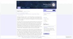 Desktop Screenshot of healingshifts.wordpress.com