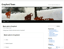 Tablet Screenshot of crayfordtown.wordpress.com