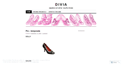 Desktop Screenshot of diviablog.wordpress.com