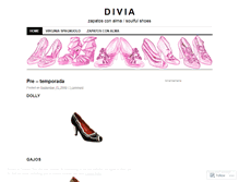Tablet Screenshot of diviablog.wordpress.com