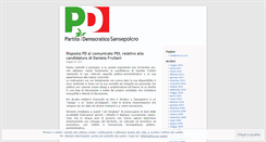 Desktop Screenshot of pdsansepolcro.wordpress.com