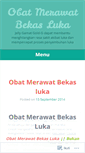 Mobile Screenshot of obatmerawatbekasluka.wordpress.com