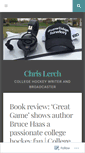 Mobile Screenshot of chrislerch.wordpress.com