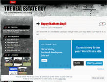 Tablet Screenshot of fcrealestateguy.wordpress.com