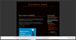 Desktop Screenshot of gasosapro.wordpress.com